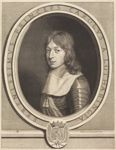 Charles V, Duc de Lorraine by Robert Nanteuil, print, 1660