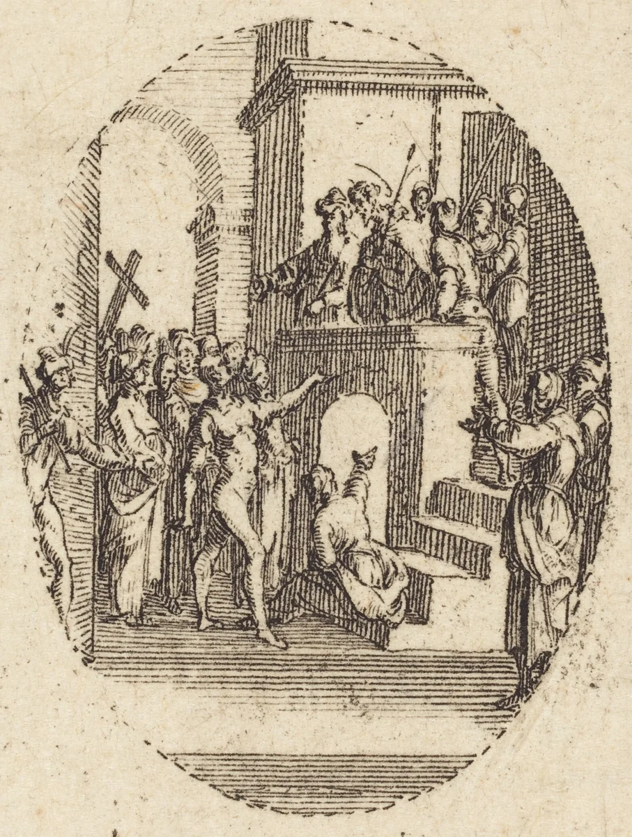 Ecce Homo by Jacques Callot, print, 1631
