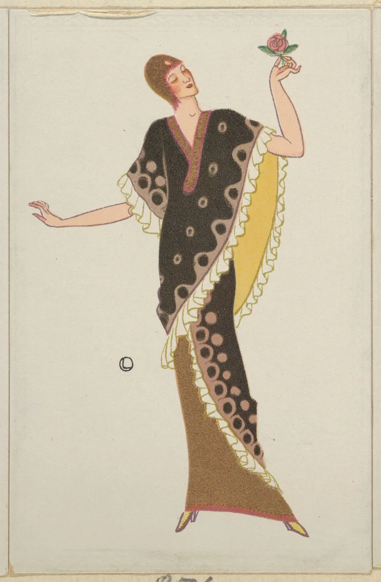 Fashion (Mode) by Otto Lendecke, print, 1912