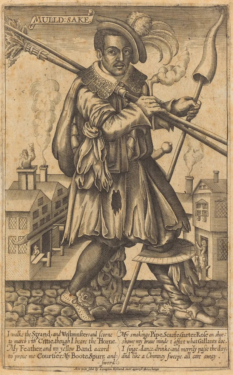 Mulld:Sake (Portrait of John Cottington) by Renold Elstrack, print, 1618