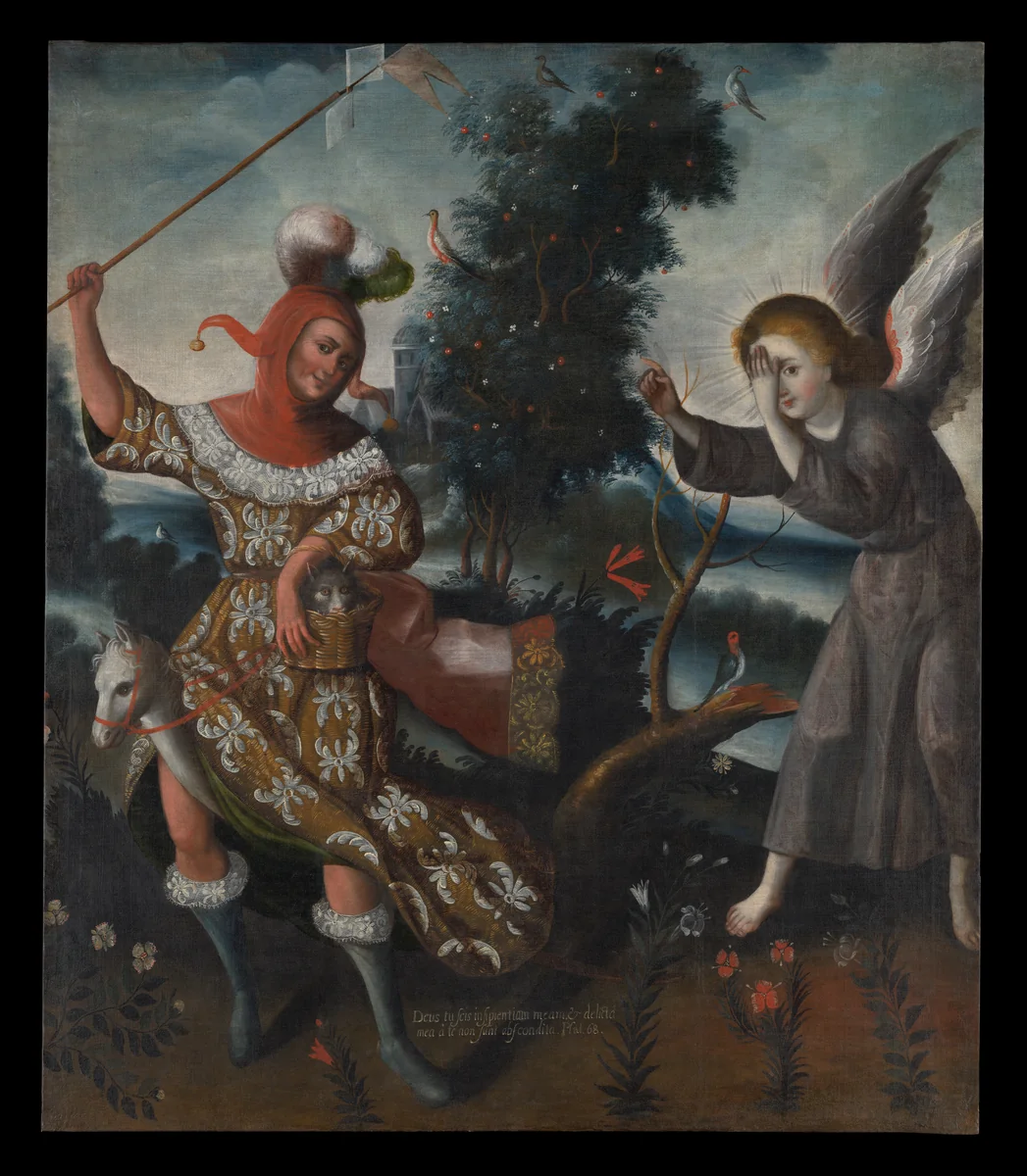 Emblem of Folly by Peru, artwork, 1700-1799