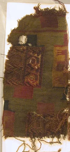 Fragment by Chuquibamba, textile, 1476-1532