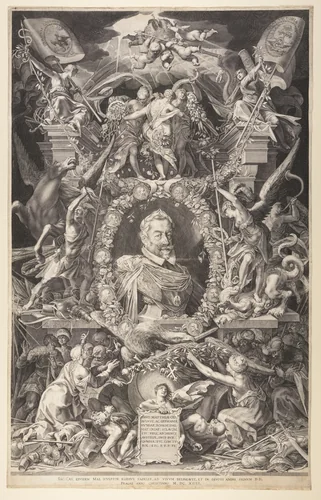 Emperor Matthias by Aegidius Sadeler, print, 1614