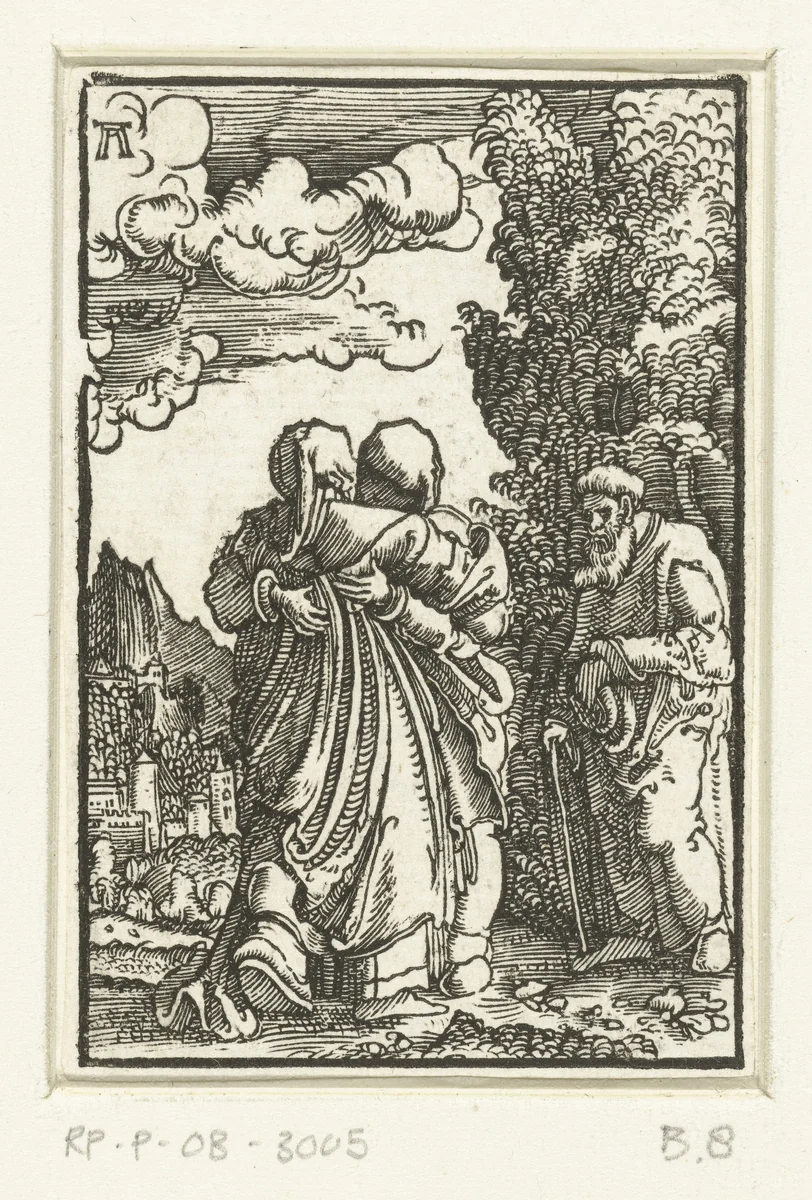 Visitatie by Unknown, print, 1506-1538