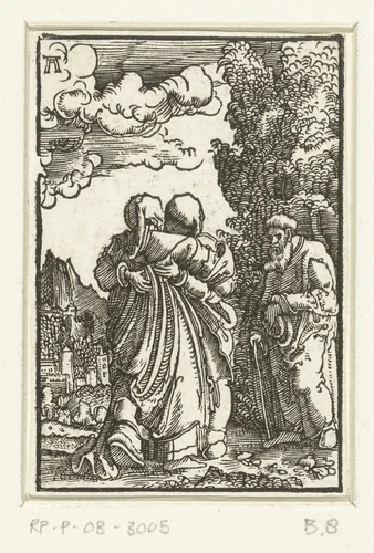 Visitatie by Unknown, print, 1506-1538