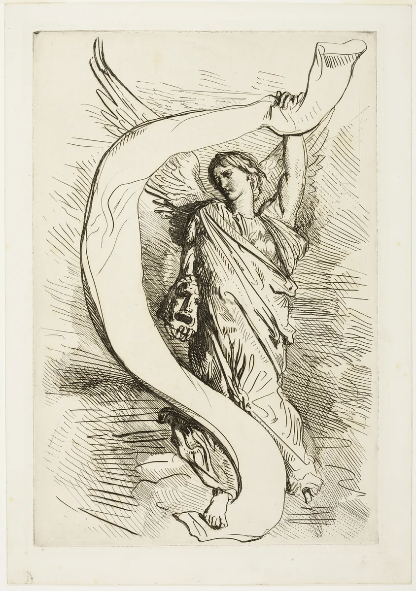 Frontispiece, from Othello by Théodore Chassériau, print, 1844