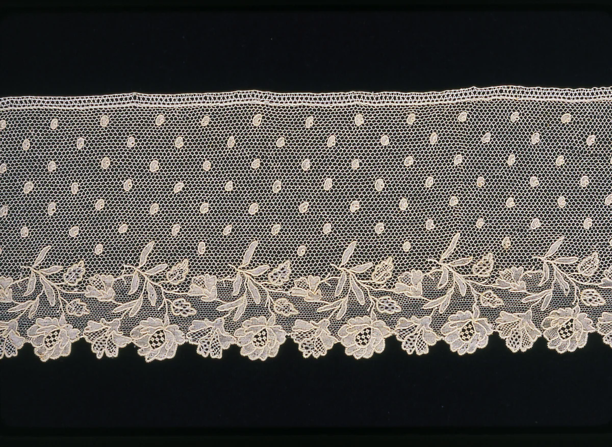 Border by France, textile, 1820-1829