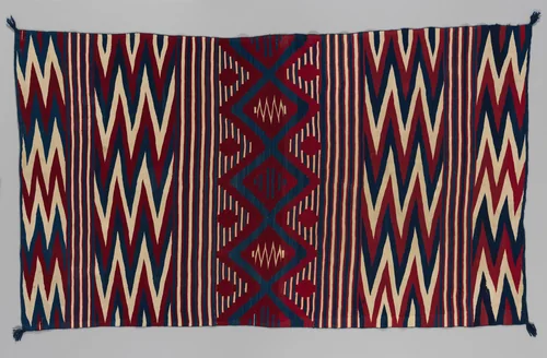 Serape by Unidentified, artwork, 1865
