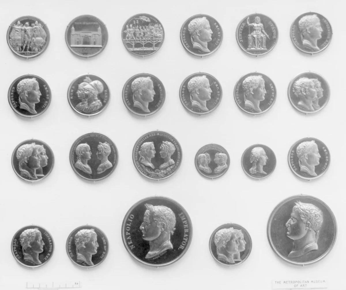 Visit to the Paris Mint of the King and Queen of Bavaria by Bertrand Andrieu, metalwork, 1810