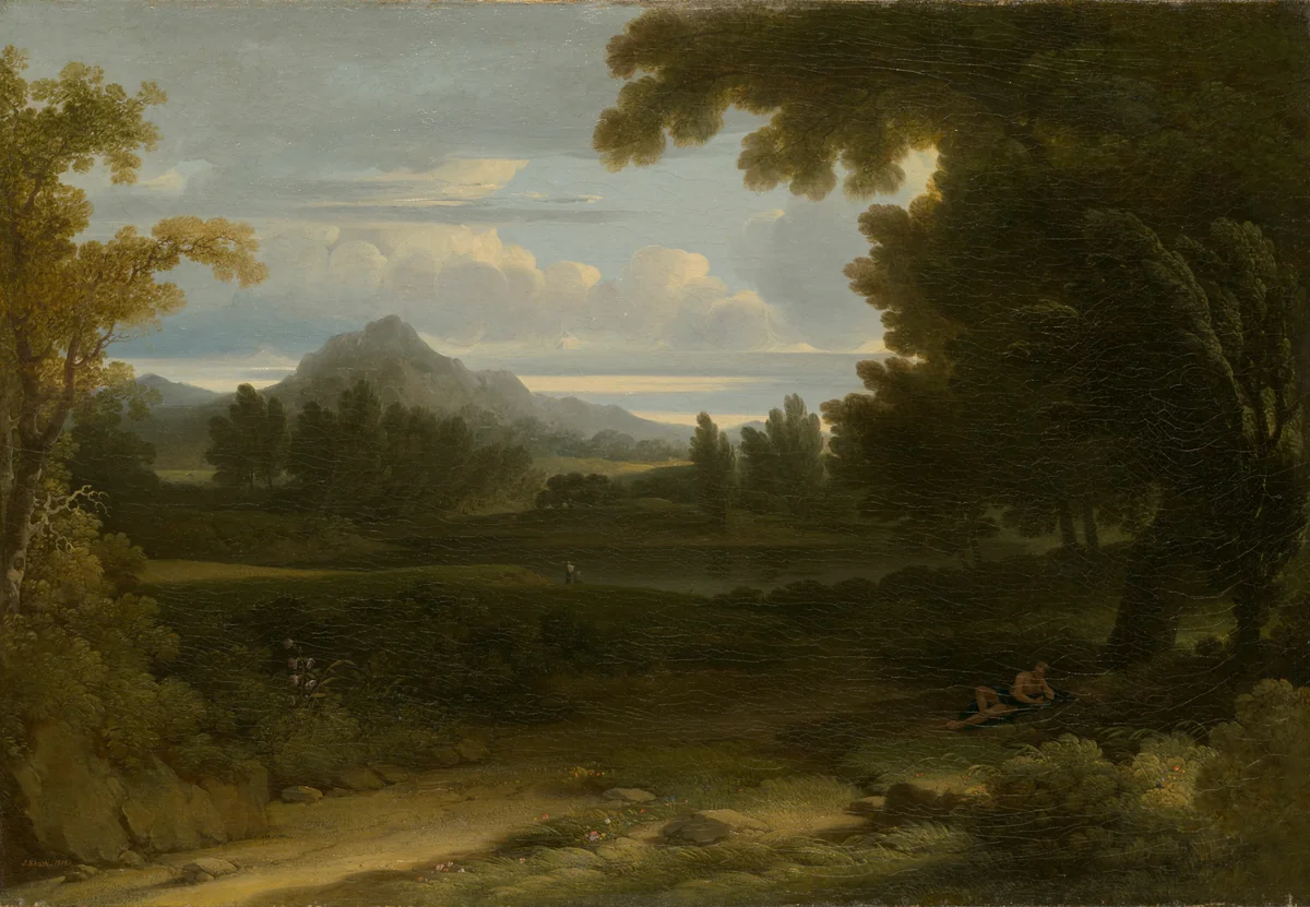 Solitude by Joshua Shaw, painting, 1818