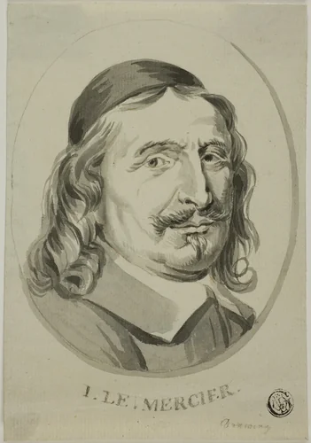 Jean Le Mercier by Unknown Artist, drawing, 1600-1699