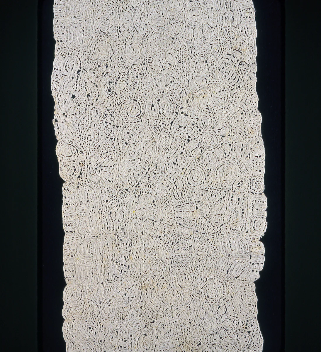 Border by Probably Northern Germany, textile, 1650-1700