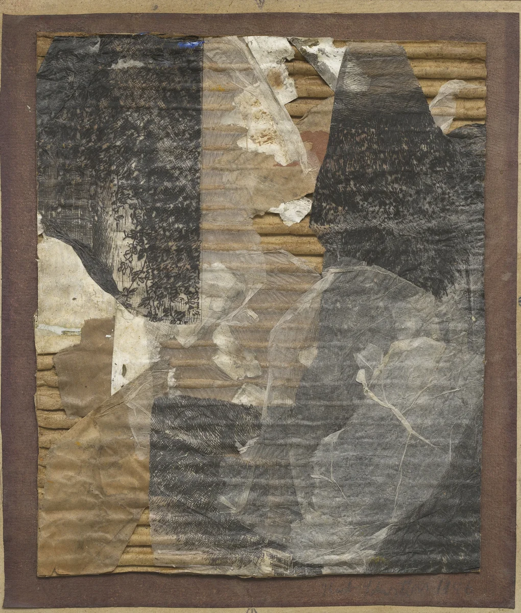 C 35 paper clouds by Kurt Schwitters, drawing, 1946