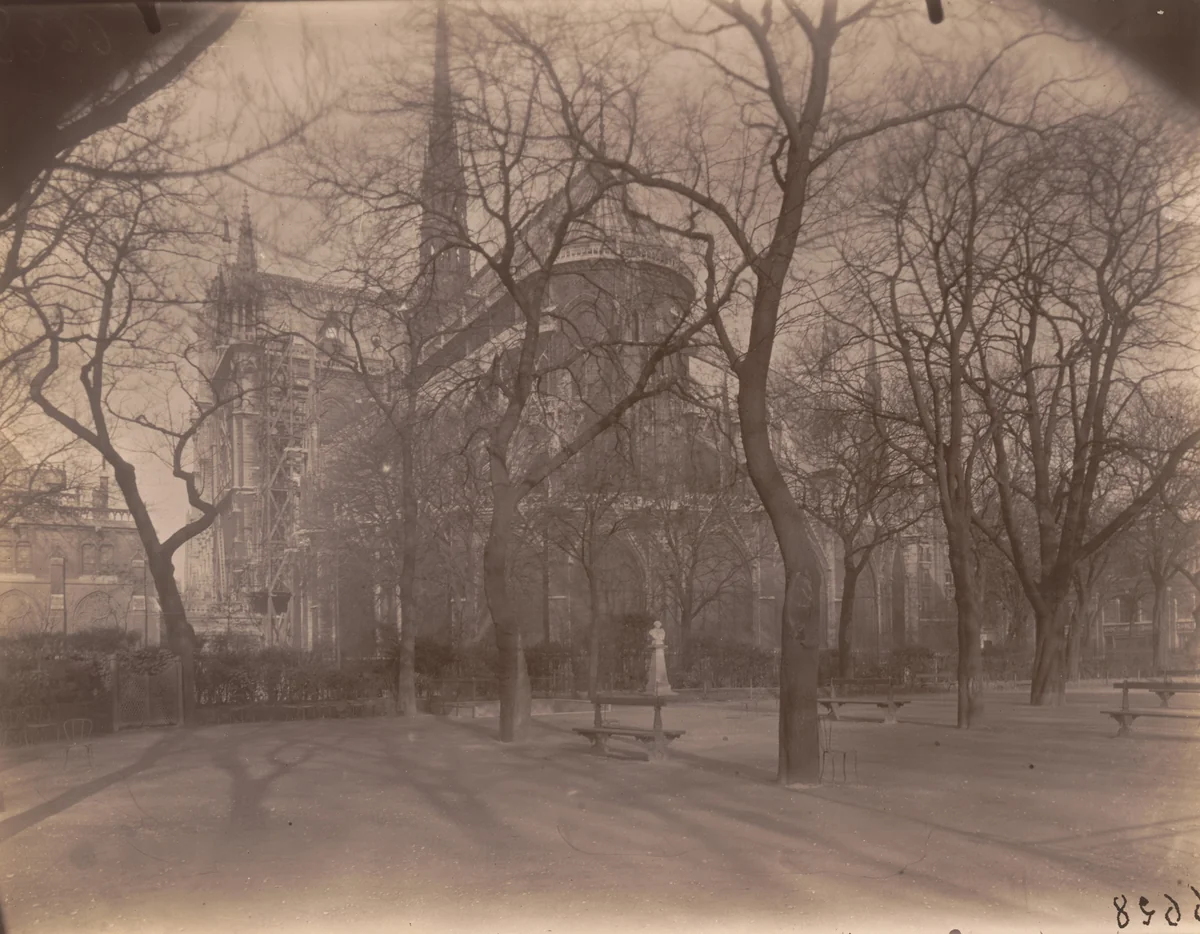 Notre-Dame by Eugène Atget, photograph, 1926