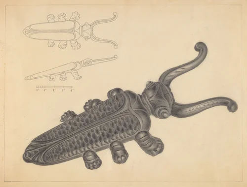 Bootjack by Filippo Porreca, index of american design, 1936