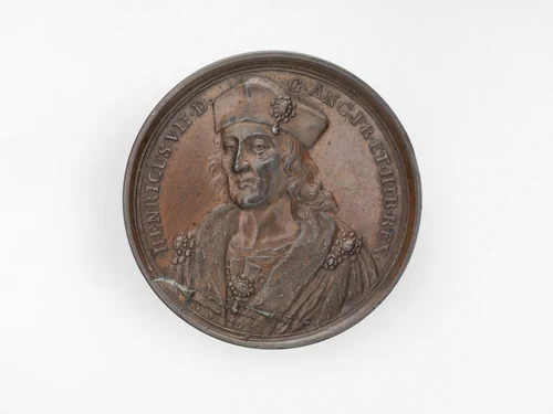 Henry VII, from the English Monarchs series by Jean Dassier, metalwork, 1731-1732