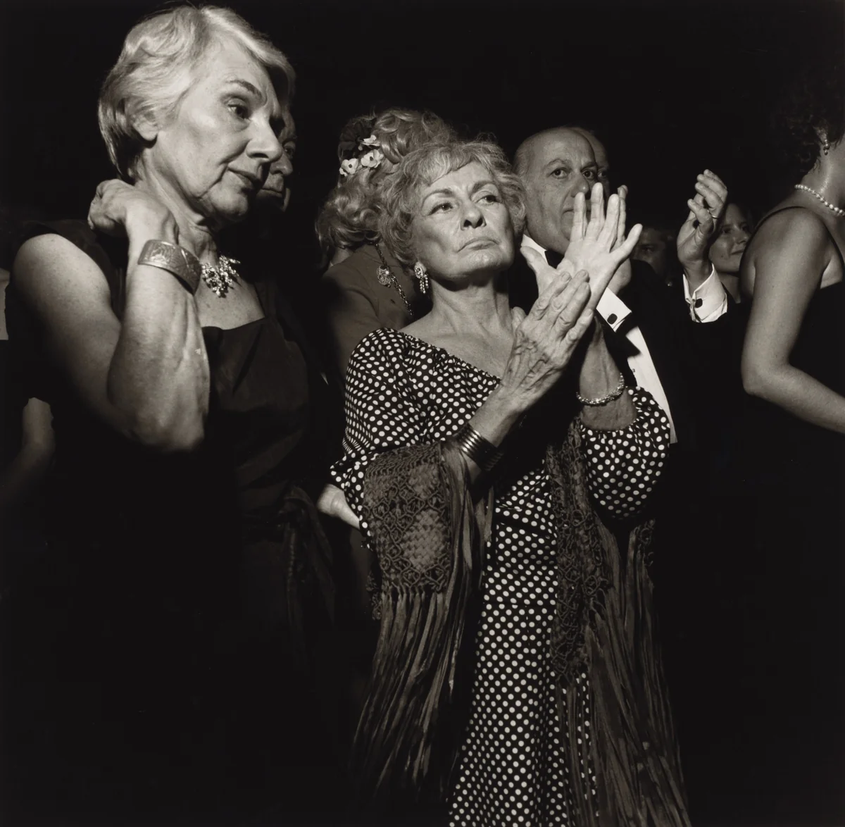 Russian Ball, New York City by Larry Fink, photograph, 1977