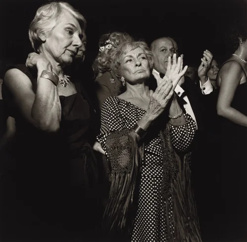 Russian Ball, New York City by Larry Fink, photograph, 1977