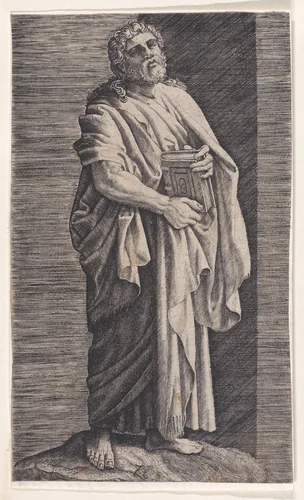 St. Philipp, from "Christ and the Apostles" by Lambert Suavius, print, 1530-1576