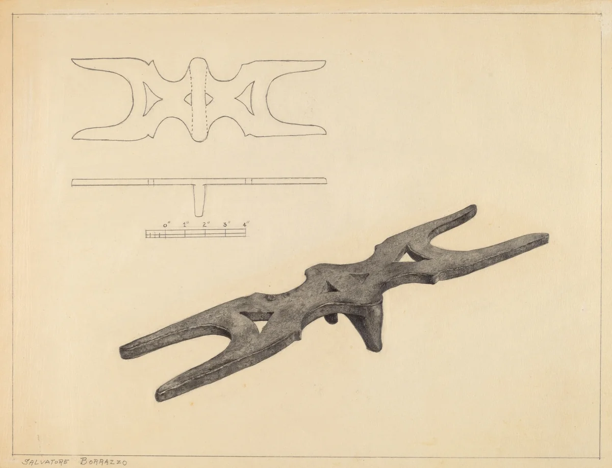 Bootjack by Salvatore Borrazzo, index of american design, 1937
