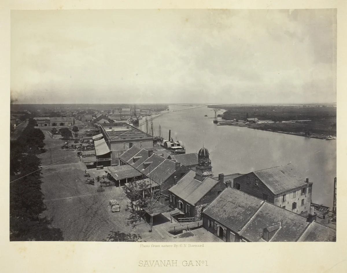 Savannah, GA, No. 1 by George Barnard, photograph, 1866