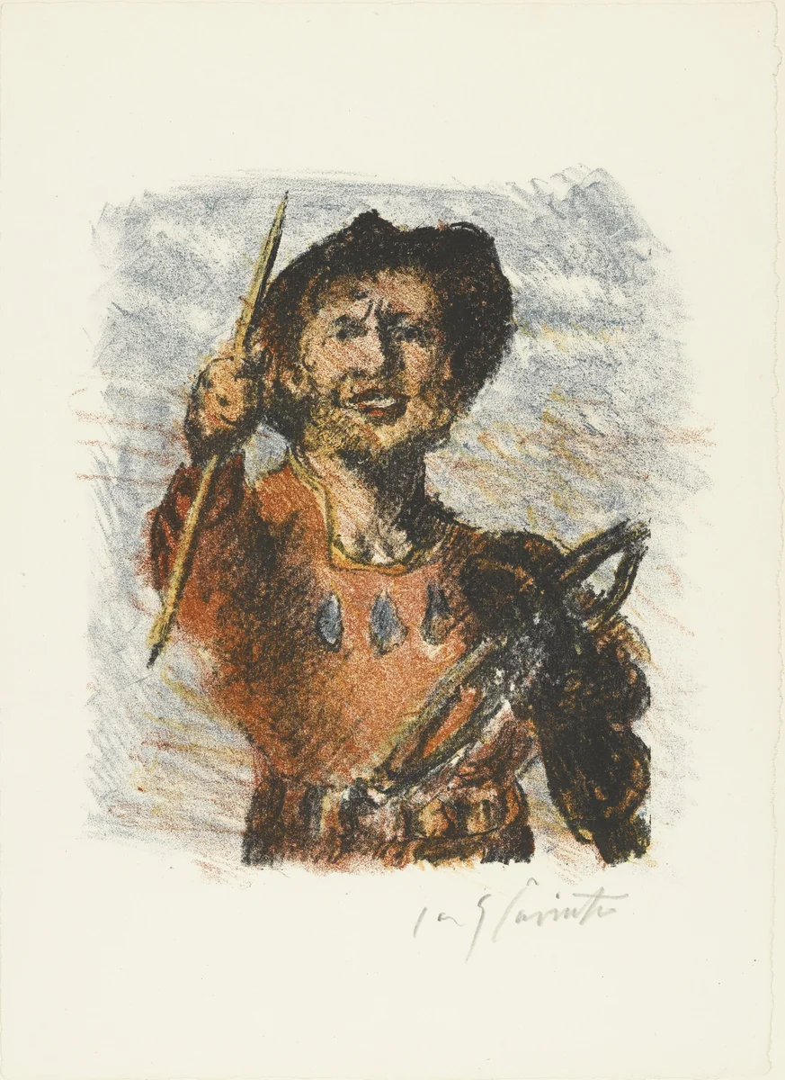 William Tell (Wilhelm Tell) from William Tell (Wilhelm Tell) by Lovis Corinth, print, 1923