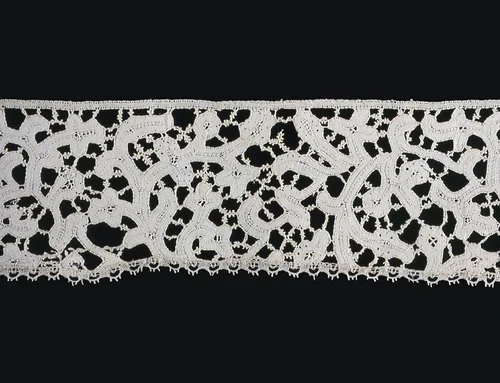 Fragment (Border) by Northern Italy, textile, 1701-1725