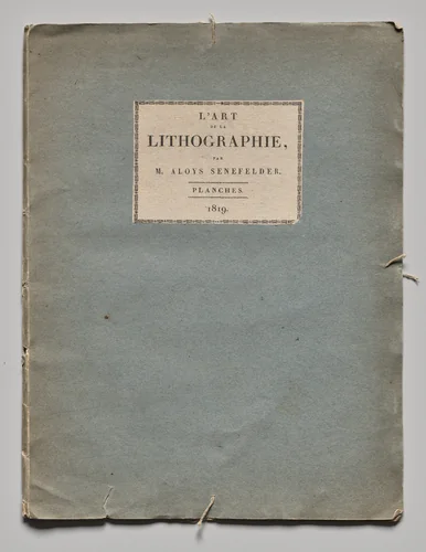 Art of the Lithograph: Volume I by Alois Senefelder, book, 1819