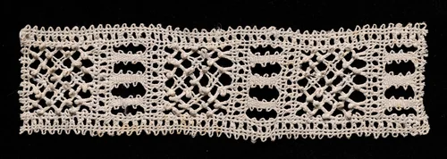Bobbin Lace Insertion by Unknown, textile, 1540-1560