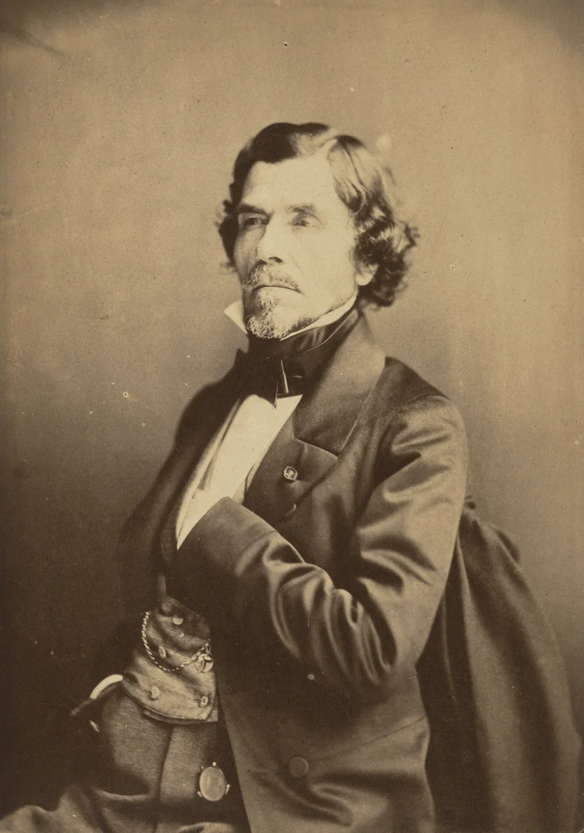 Eugène Delacroix by Nadar, photograph, 1857