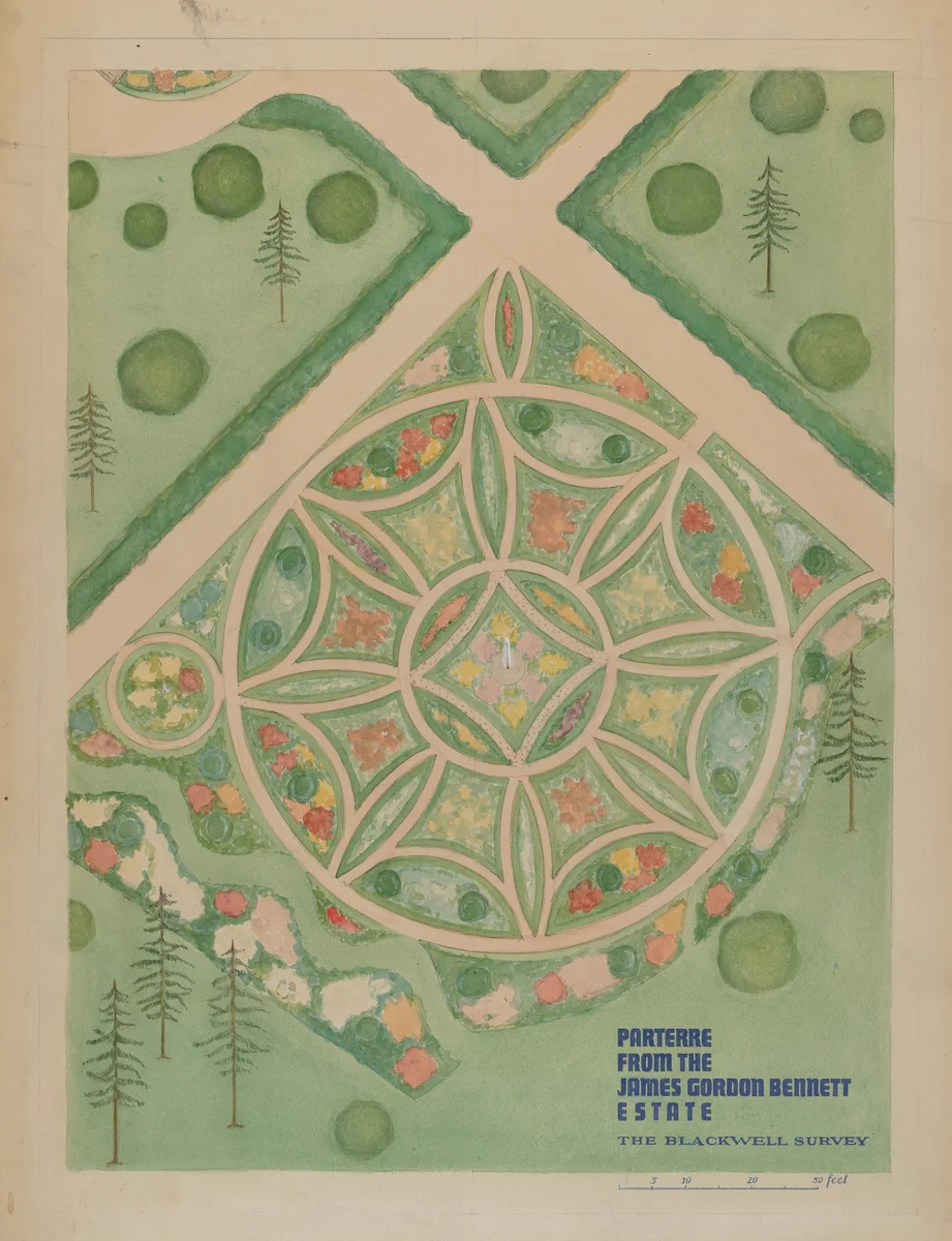 J. G. Bennett Estate by Virginia Richards; William Merklin, index of american design, 1936