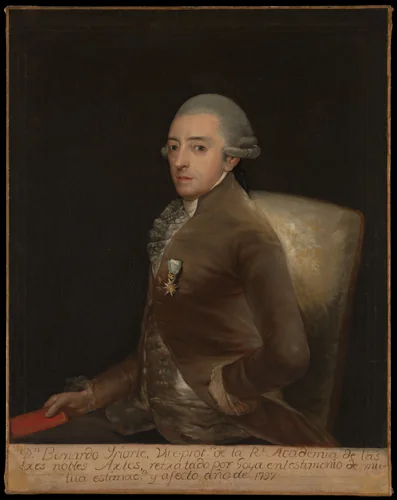 Don Bernardo de Iriarte (1735–1814) by Goya, painting, 1797