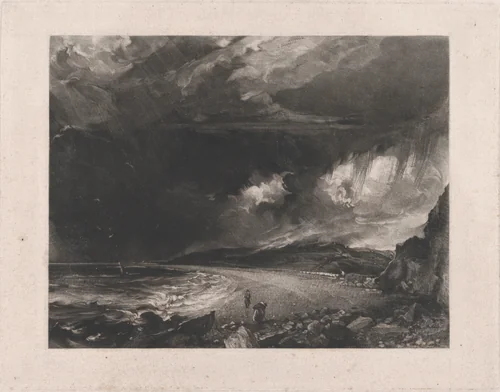 Weymouth Bay by David Lucas, print, 1830
