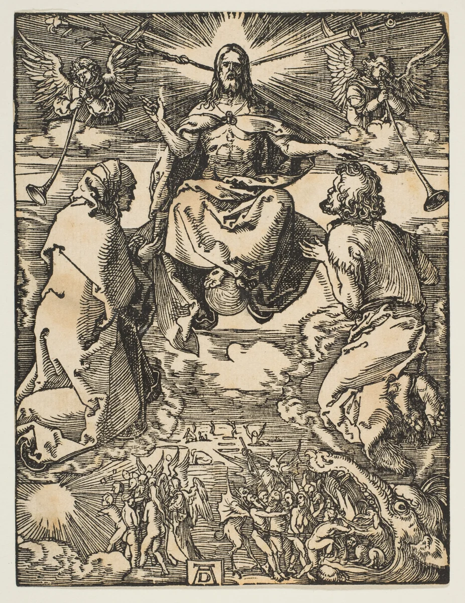 The Last Judgment, from "The Small Passion" by Albrecht Dürer, print, 1510