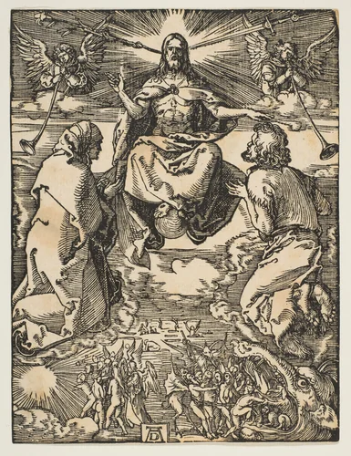 The Last Judgment, from "The Small Passion" by Albrecht Dürer, print, 1510