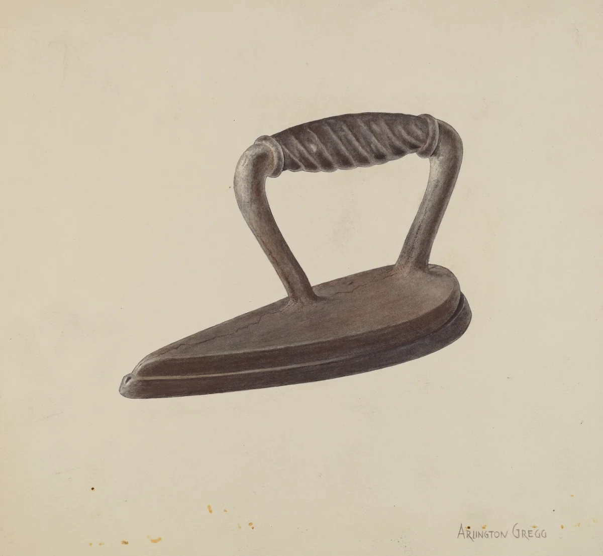 Iron by Arlington Gregg, index of american design, 1937