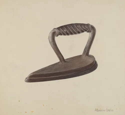 Iron by Arlington Gregg, index of american design, 1937