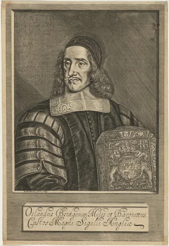 Sir Orlando Bridgeman by William Faithorne, print, 1671