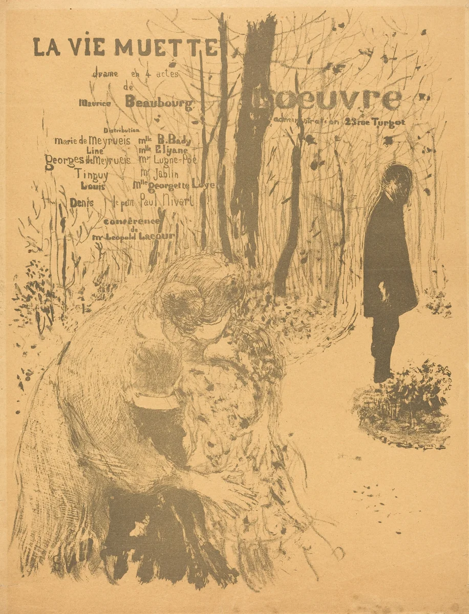 La Vie muette by Edouard Vuillard, print, 1894