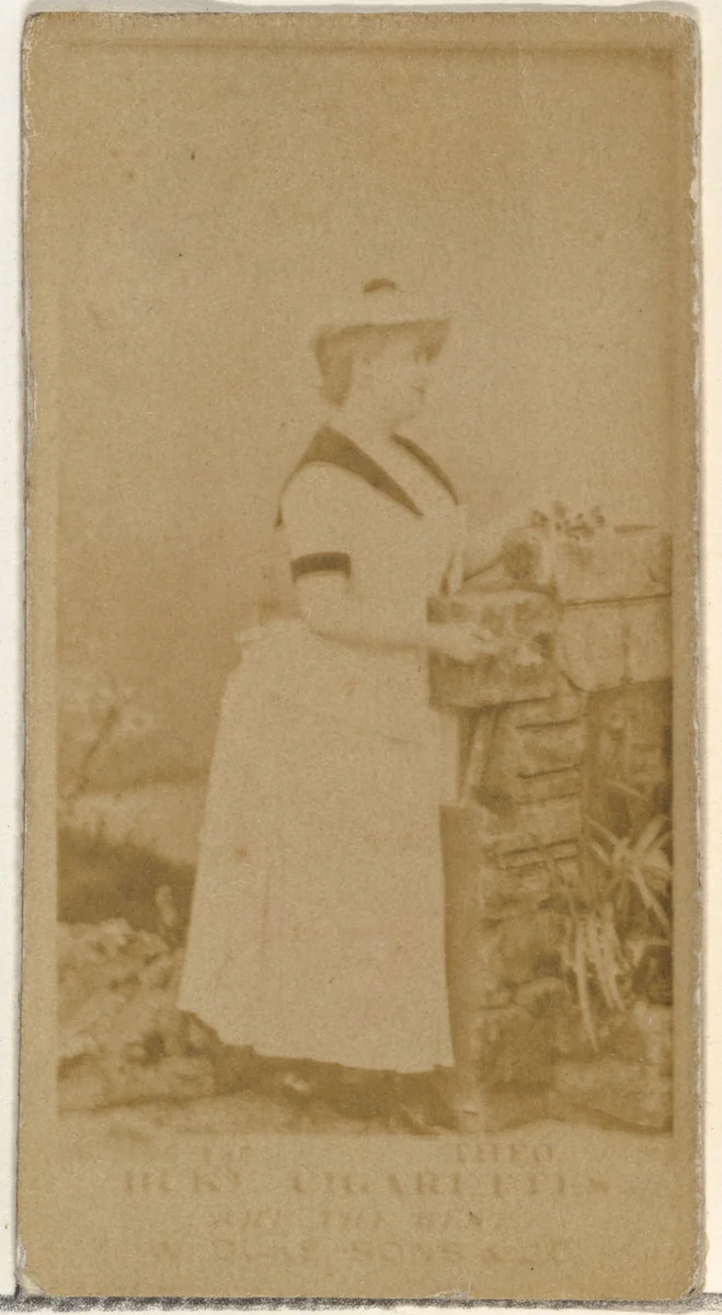 Theo, from the Actors and Actresses series (N145-7) issued by Duke Sons & Co. to promote Duke Cigarettes by W. Duke, Sons & Co., photograph, 1880-1889