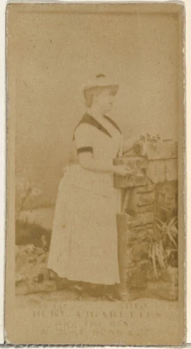 Theo, from the Actors and Actresses series (N145-7) issued by Duke Sons & Co. to promote Duke Cigarettes by W. Duke, Sons & Co., photograph, 1880-1889