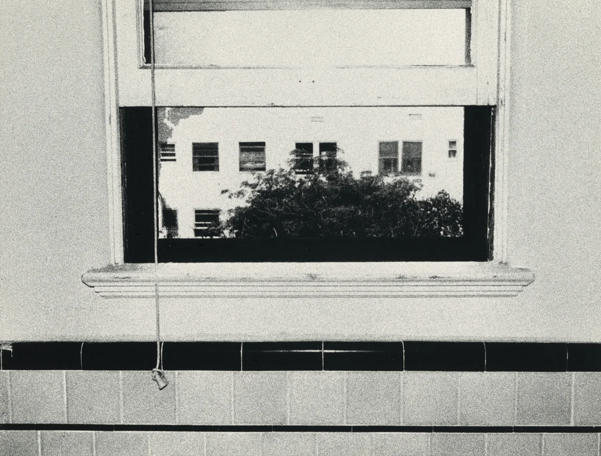 The Hollywood Suites (Windows) #12 by Steve Kahn, photograph, 1976