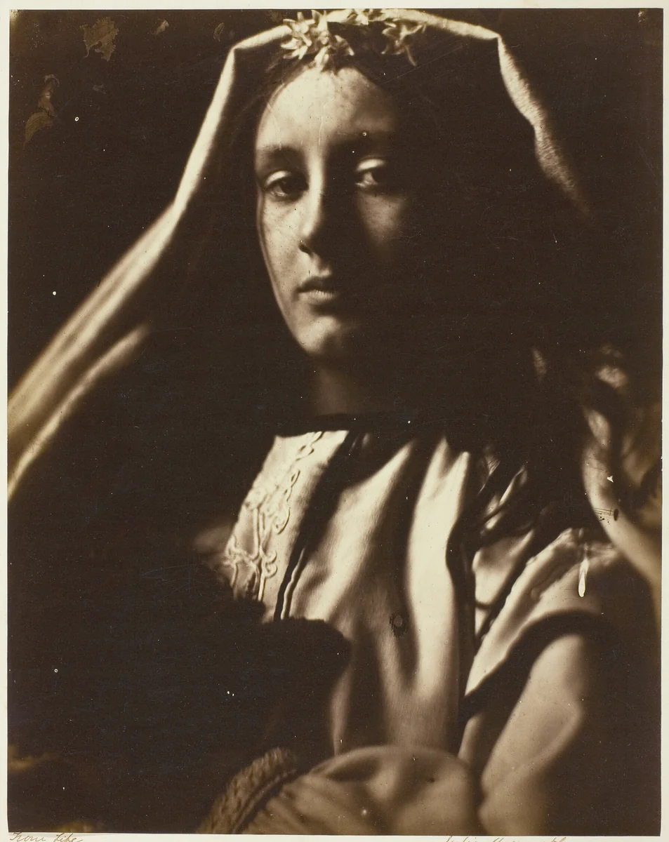 The Neopolitan by Julia Margaret Cameron, photograph, 1859-1870