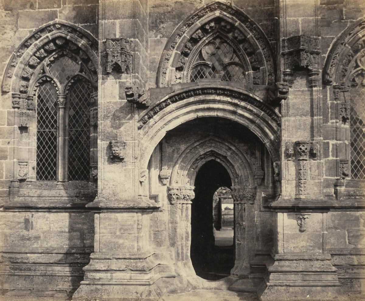 Roslin Chapel by Roger Fenton, photograph, 1856