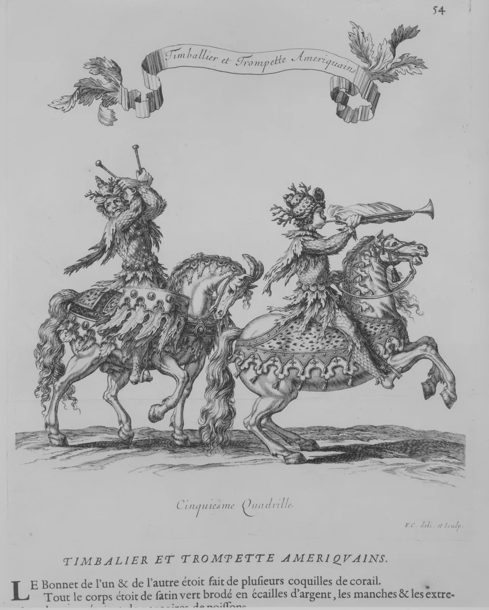 Courses de Testes et de Bagues Faittes par Roy et par les Princes et Seigneurs de sa Cour, en l'année 1662 by Charles Perrault, book, 1670