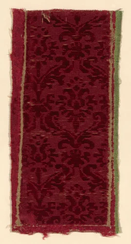 Fragment by Italy, textile, 1575-1600