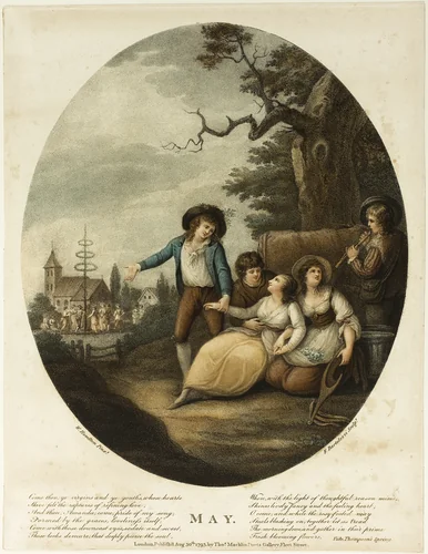 May by Francesco Bartolozzi, print, 1793
