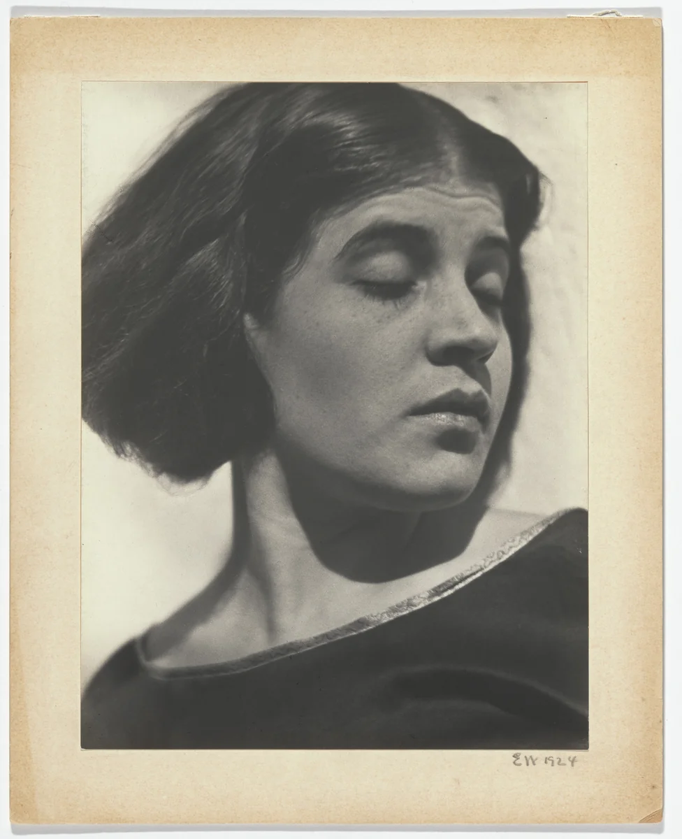 Tina by Edward Weston, photograph, 1924