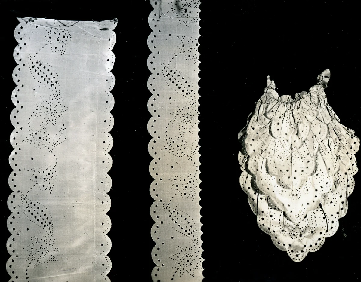 Ruffle by France, textile, 1758