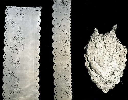 Ruffle by France, textile, 1758